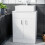Onken 500mm White Vanity Cabinet And Rectangle Counter Top Basin Sink Unit 3