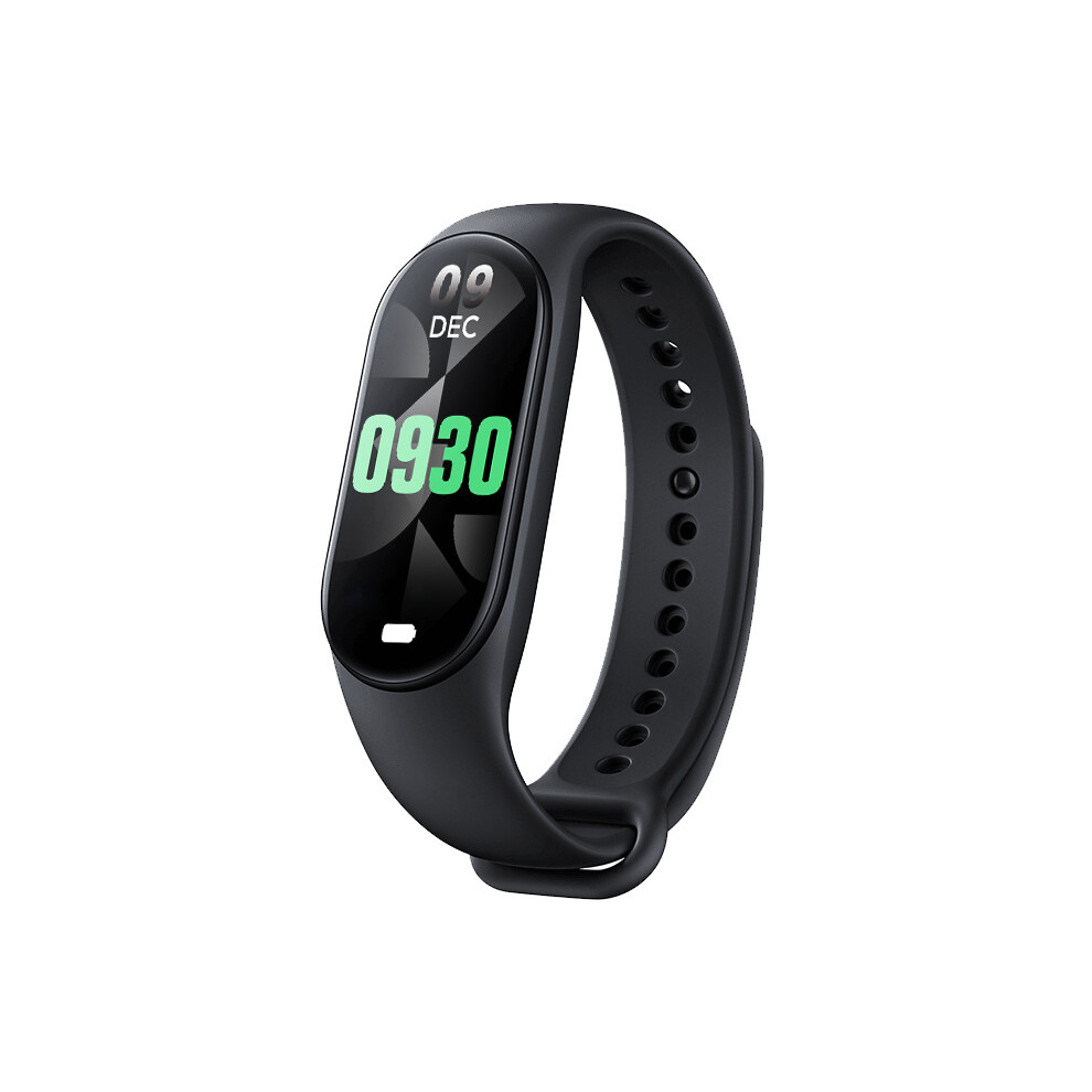 (Black) M8 smart bracelet sports heart rate blood pressure sleep pedometer health monitoring electronic bracelet