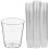 URBN Living (Set of 3000) 30ml Reusable Plastic Shot Glasses 2cl Lined 1
