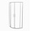 Saturn Quadrant 800mm Shower Enclosure & Tray Bathroom 5