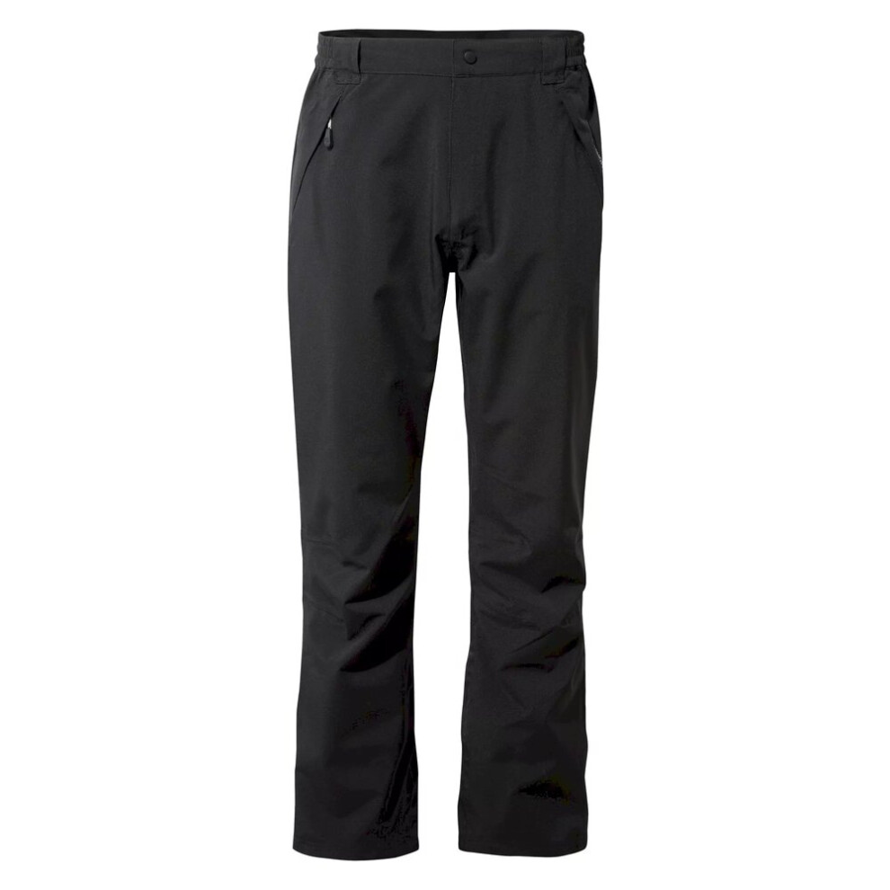 (32S, Black) Craghoppers Mens Stefan II Waterproof Trousers