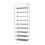 Living And Home 10-Tier Shoe Cabinet with Roll-Up Door 4