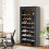 Living And Home 10-Tier Shoe Cabinet with Roll-Up Door 1