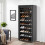 Living And Home 10-Tier Shoe Cabinet with Roll-Up Door 2