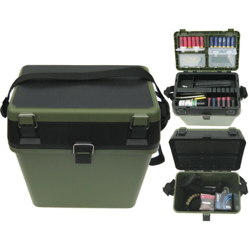 Hunter Pro Heavy-Duty Shooting Range Field Box: 38cm ABS Utility Vault