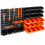 Gr8 Home 44 Pcs Pegboard Shelf Tool Organiser Wall Mount Shelves Storage Rack 1