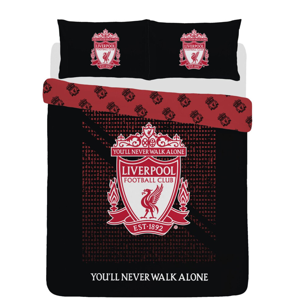 (Liverpool 3, 135*200cm) Football Team 3D Printed Bed Sheets & Pillowcases 3pcs Set  ï»¿