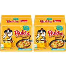 (Pack of 2) Samyang Buldak Cheese Chicken Noodles (140 x 5 G)