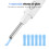 (Blue) Ear Cleaner Built-in Wifi with Hd Camera 12