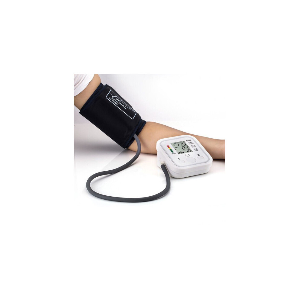 Automatic Digital Upper Arm Blood Pressure Pulse Check Blood Monitor