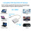 1080P Mini DisplayPort to VGA Cable Adapter (Black) 4