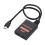 1 into 2 out HDMI 4K HD Video Splitter, with Cable 2
