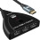 3 Port HDMI 8K Switcher Selector Box with Pigtail Cable (Black) 1