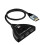 3 Port HDMI 8K Switcher Selector Box with Pigtail Cable (Black) 3