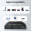 3 Port HDMI 8K Switcher Selector Box with Pigtail Cable (Black) 4