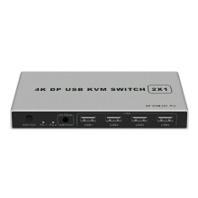 4K KYSW59 60HZ DP USB KVM Switch 2-in-1 Computer Sharing Device