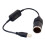 Car Converter Adapter Wired Controller USB to Cigarette Lighter Socket 5V to 12V Boost Power Adapter Cable(Black) 4