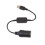 Car Converter Adapter Wired Controller USB to Cigarette Lighter Socket 5V to 12V Boost Power Adapter Cable(Black) 7