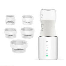Baby Bottle Warmer 10000mAh USB Rechargeable Heater With 5 Adapter(English)