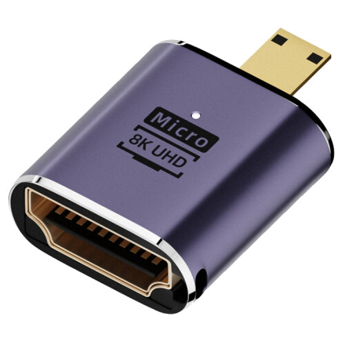D8K-01 8K HDMI 2.1 to Micro HDMI Adapter 1