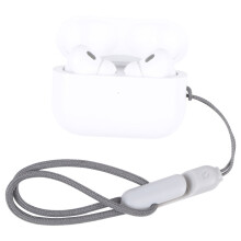 For Apple AirPods Pro 2 Wireless Bluetooth Earphone Anti-Lost Rope Phone Case Lanyard(Grey)