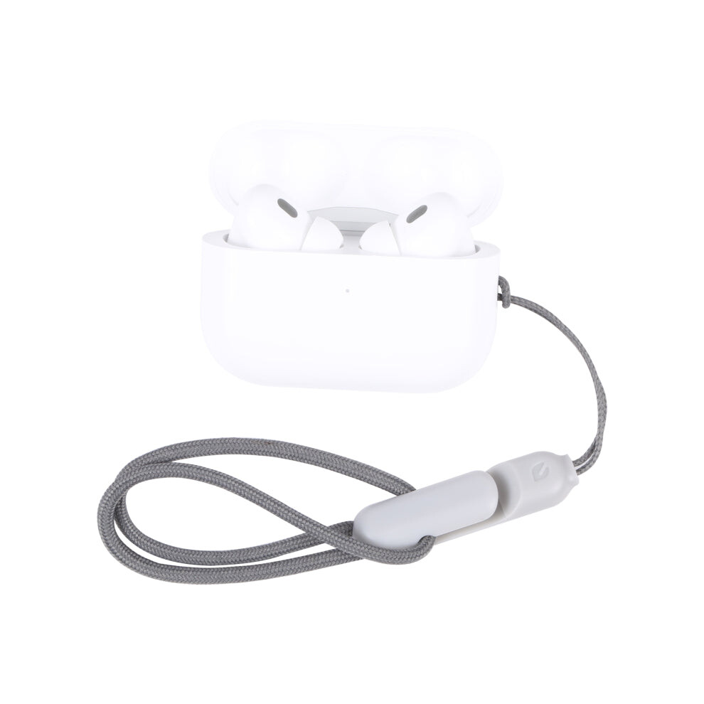 For Apple Airpods Pro 2 Wireless Bluetooth Earphone Anti-Lost Rope Phone Case Lanyard(Grey) Grey 3110837243338