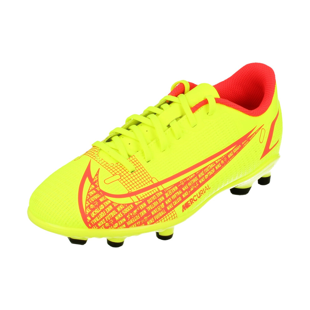 (3.5) Nike Junior Vapor 14 Club Fg/Mg Football Boots Cv0823 Sneakers Shoes