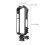 For Insta360 X4 PULUZ Cold Shoe PC Plastic Protective Frame with Adapter Mount & Screw (Black) 4