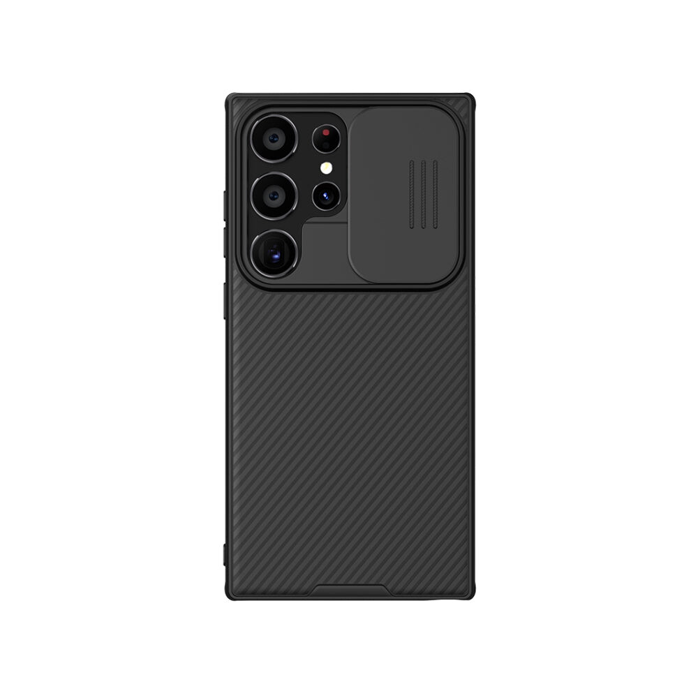 For Samsung Galaxy S24 Ultra 5G Nillkin Mirror Pro Series Camshield Pc Phone Case(Black) Black 8788295475728