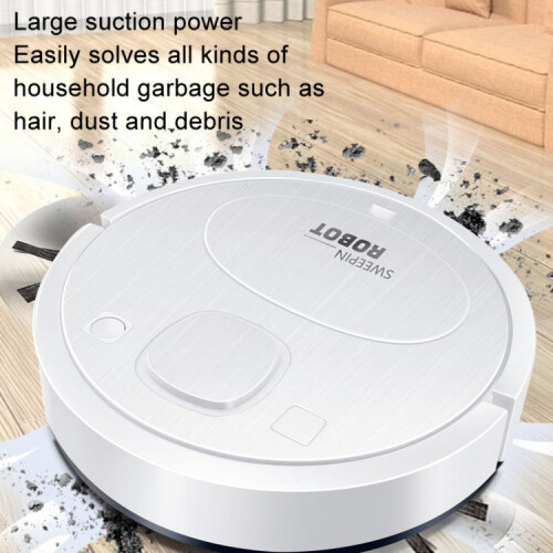 Intelligent Screening Robot USB Charging Automatic Cleaning Machine Vacuum Cleaner(Black) 2