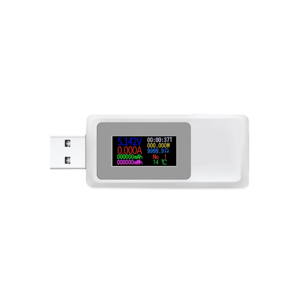Keweisi Kws-Mx19 Usb Tester Dc 4V-30V 0-5A Current Voltage Detector(White) 9107728661924