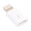 Micro USB Female to 8 Pin Male Mini Adapter(White) 2