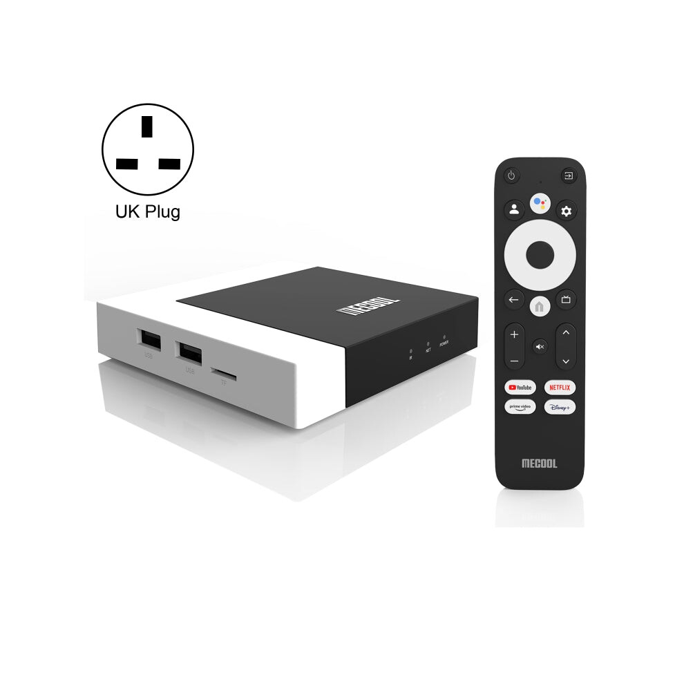 Mecool Km7 Plus Android 10.0 Smart Tv Set Top Box, Amlogic S905y4 Quad Core, 2Gb+16Gb, Plug Type:uk Plug 3530833001235