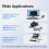 ORICO PW11-8PC Type-C / USB-C 8-in-1 5Gbps Multifunction Docking Station(Silver) 12