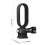 PULUZ Plastic Protective Frame Mount Cage with Tripod Base Adapter for Insta360 GO 2(Black) 3