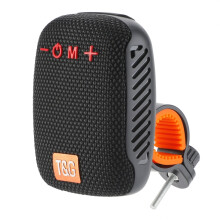 TG-392 Outdoor Bicycle Bluetooth Speaker IPX5 Waterproof, TWS, BT 5.3, 4 Ohm 5W, 10m Range, 500mAh, FM/TF/USB, USB/AUX