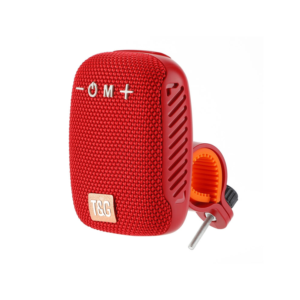 T&G Tg-392 Outdoor Bicycle Tws Wireless Bluetooth Ipx5 Waterproof Speaker(Red) Red 8314272293933