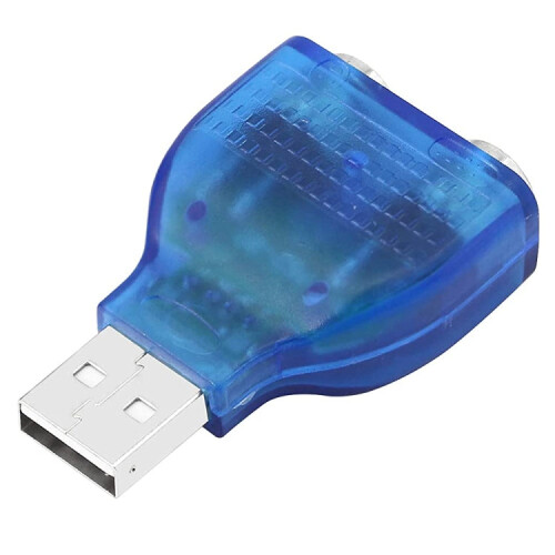 USB Male to PS/2 Female Adapter for Mouse / Keyboard 2