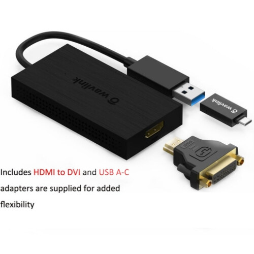 Wavlink UG7601HC Portable USB3.0-USB-C To HDMI Display Adapter 2