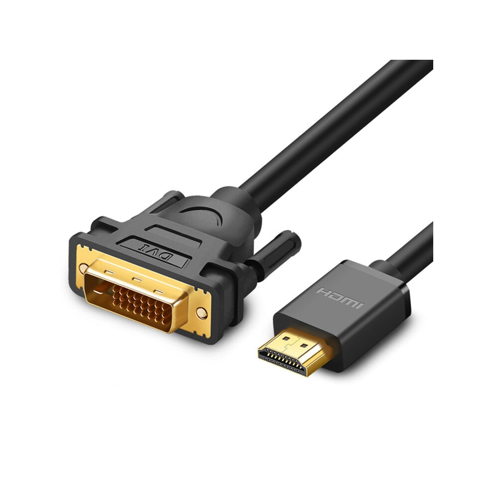 Photos - Other for Computer Ugreen DVI D Male to HDMI Male HD 2K Two-way Interchanging Line,Length: 1m (24+1)