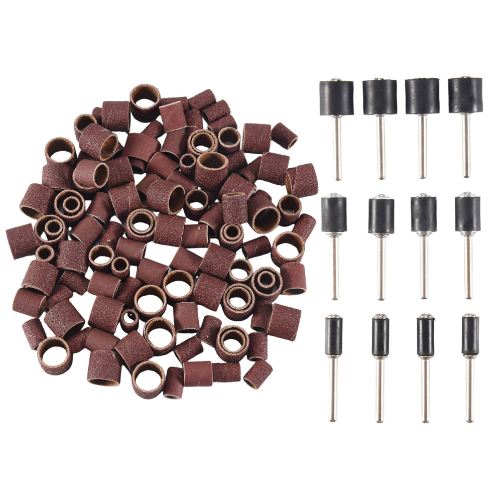 132 Pieces Drum Sander Set with Free Box for Rotary Tool-image-OPC-PF7W562-NEW