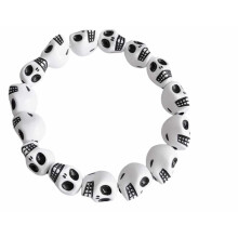 Fashionable skull head unisex Halloween bracelet