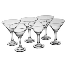 (6) 190ml Martini Drinking Cocktail Glassware Set