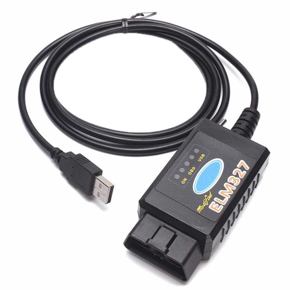 Elm327 Interface Usb Obdii Auto Diagnostic Scanner Tool With Switch 766262043789