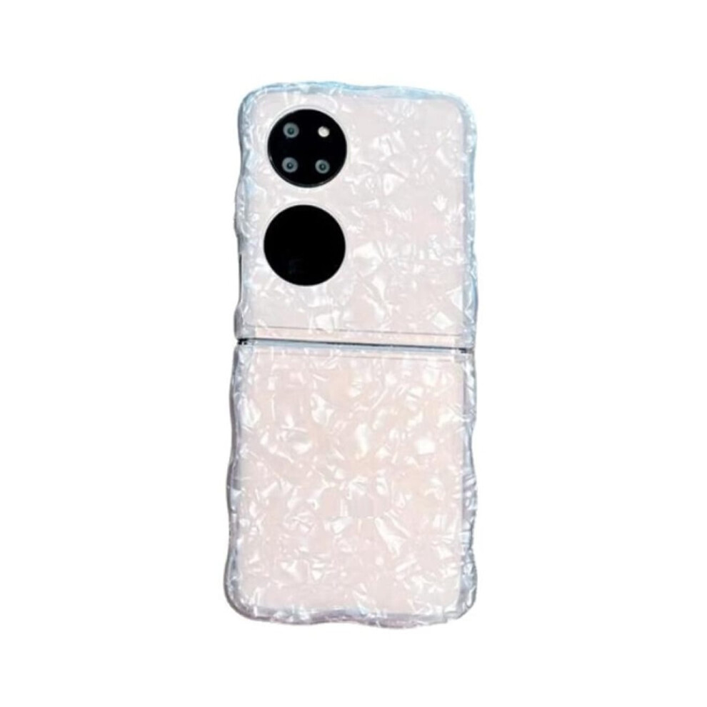 077 Shell Patterned Phone Case Folding Protective Case For Huawei Pockets 766262127359