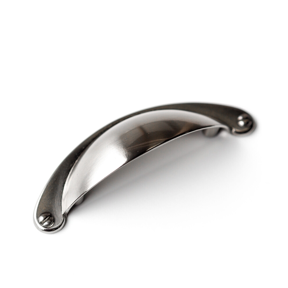 Brushed Nickel Shaker Kitchen Cabinet Cup Handle 64Mm