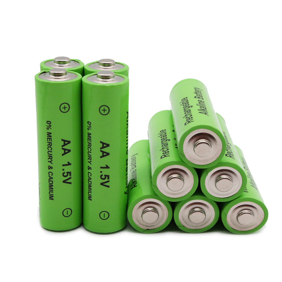 (8pcs) 1.5 V AA battery 3800 mAh Rechargeable Battery