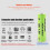 (16pcs) 1.5 V AA battery 3800 mAh Rechargeable Battery 4