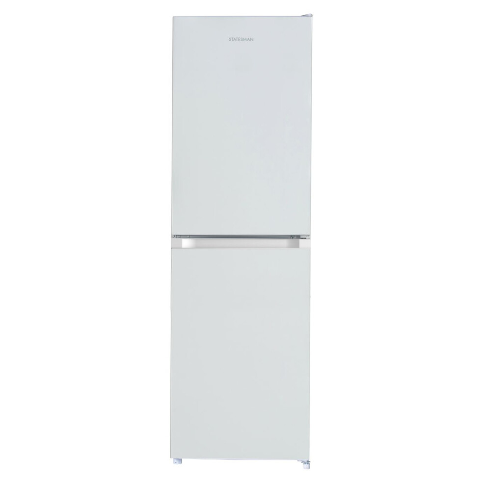 Statesman F01754LFW Freestanding 50/50 Fridge Freezer Low Frost with 4 Freezer Compartments, White