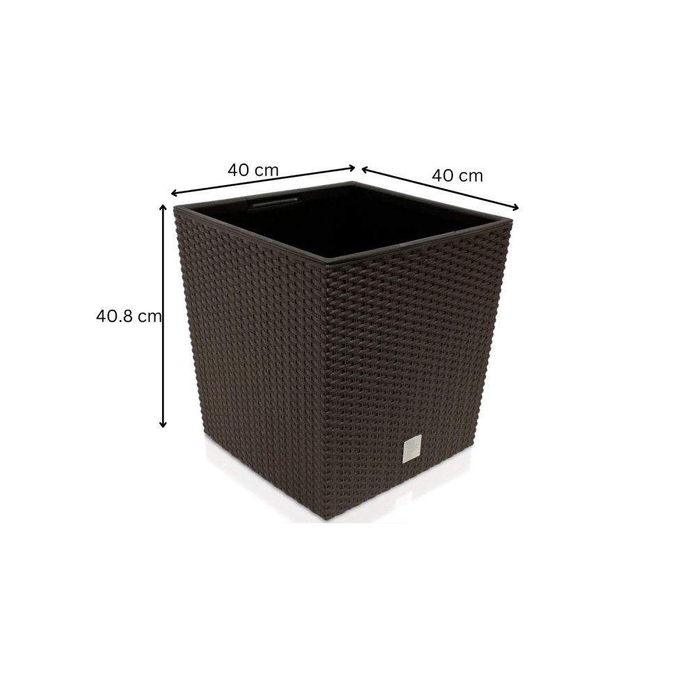 (Umbra, 64 L) Plant Pot Rattan Low Elegant Garden 4 Colours-image-OPC-PF7W6RF-NEW
